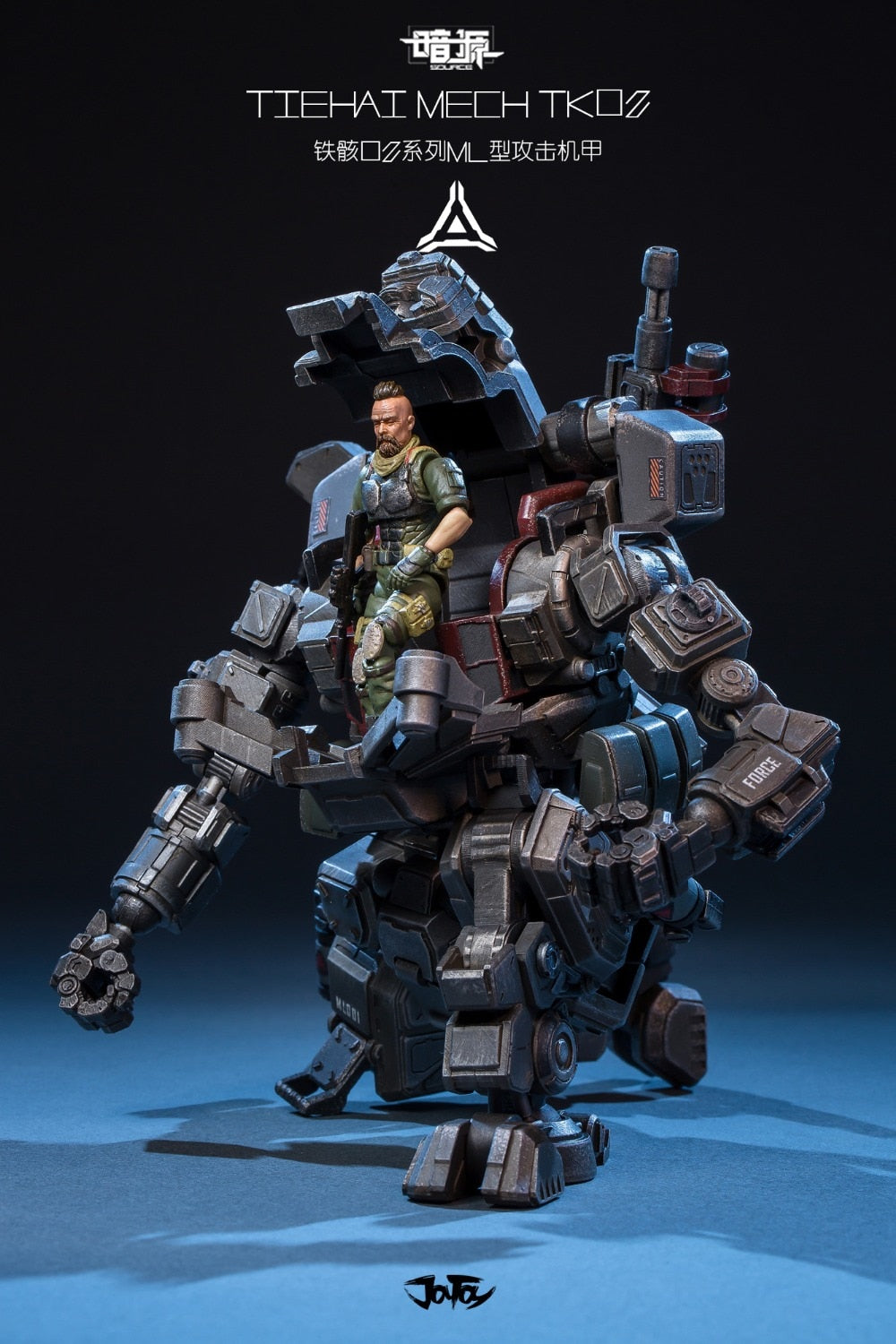 JOYTOY 1/25 Action Figure Robot Model TIEHAI MECH TKO2 Attacking Armor,Official Painting Limited Edition 2(Pcs/Set)