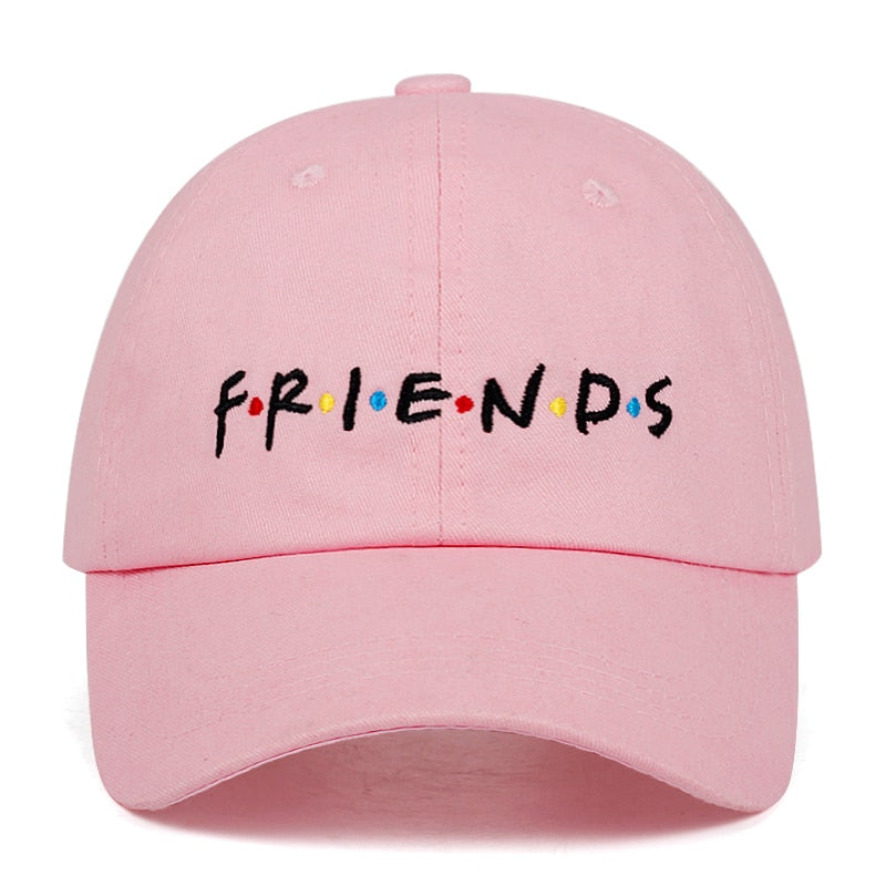 2019 new fashion FRIENDS embroidered baseball cap couple universal dad hat cotton outdoor sun hats casual golf caps