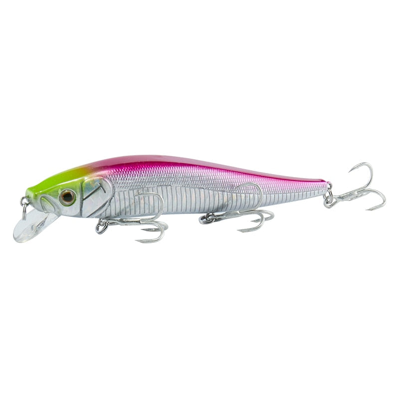 DAIWA Fishing Lures Top Water Crank Wobbler Swimbait Fishing Tackle 3 Treble Hooks Hard Bait Fishing Accessory 11CM 16G