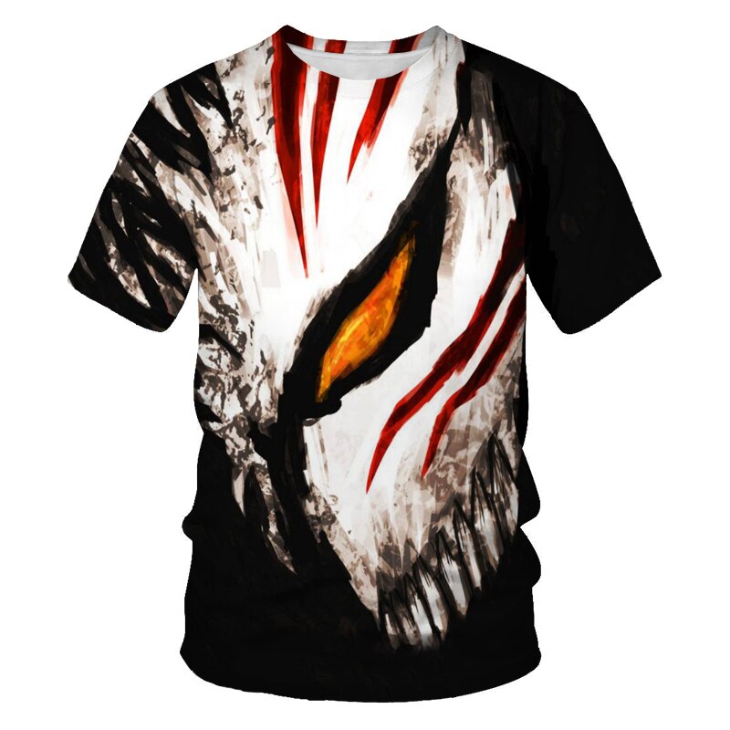 Anime naruto men's t-shirts Summer Harajuku Cool Short Sleevetshirt Japanese Anime Funny 3D Printe Streetwear naruto t shirt top