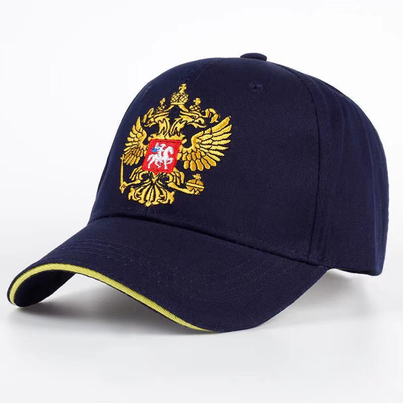 Russia Baseball Caps Russia Badge Embroidery Golf Caps Cotton Snapback Hats Men