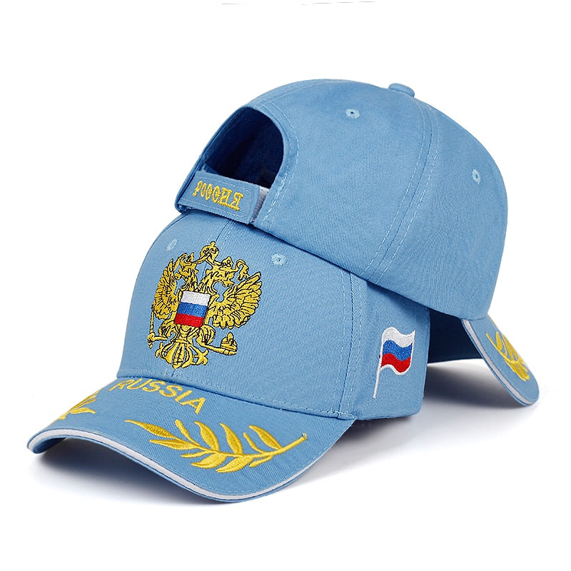 Fashion Baseball Hat Leisure Cap Embroidery Russian Emblem Snapback Unisex Baseball Cap For Woman & Man Snapback Cap Sport Hat