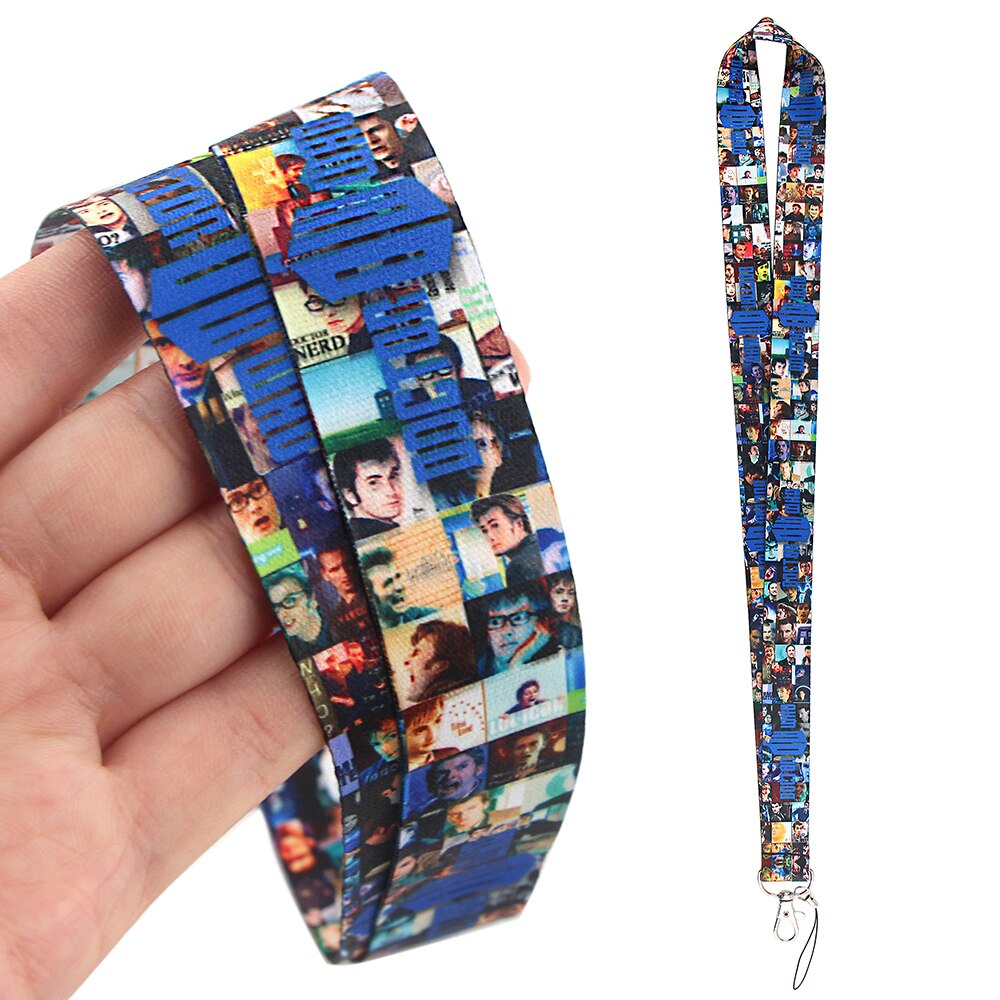 DL929 Doctor Who Lanyard Id Badge Holder Keychain ID Card Pass Gym Mobile Badge