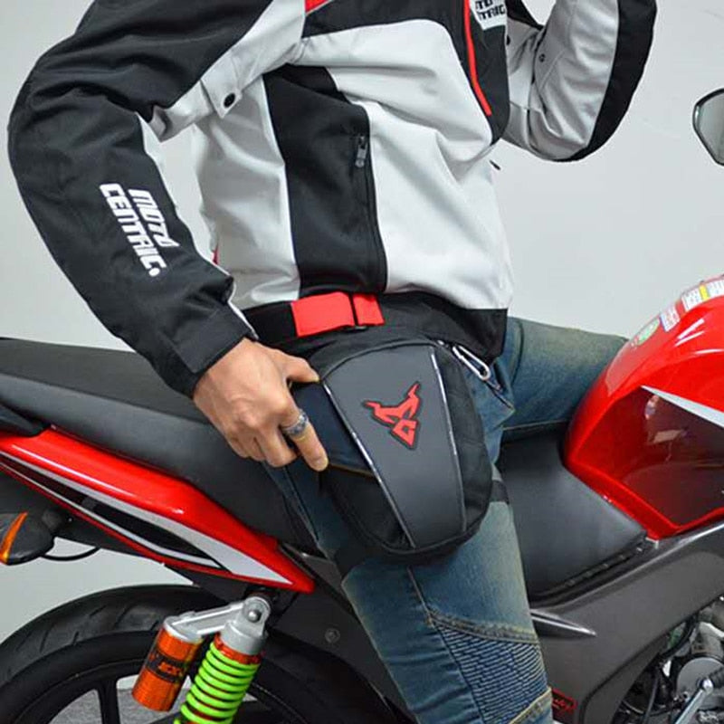 Motorcycle Drop Waist Leg Bag Thigh Belt Hip Bum Waterproof Motorbike Tactical Travel Cell/ Mobile Phone Purse Fanny Pack Bags