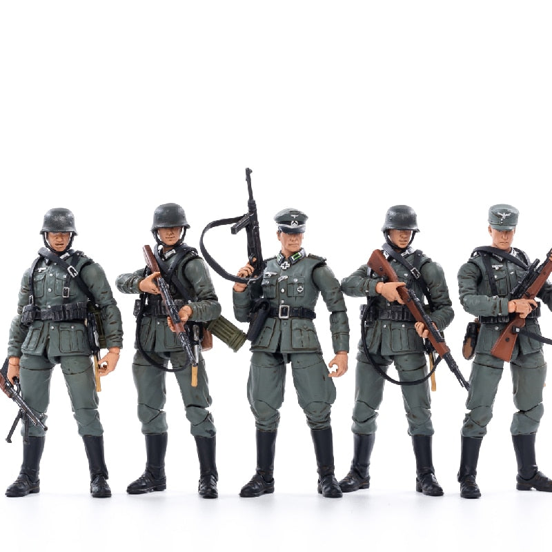 1/18 JOYTOY Action Figure WWII Germany Wehrnacht Soldier Figures Collectible Toy Military Model Christmas Gift Free Shipping