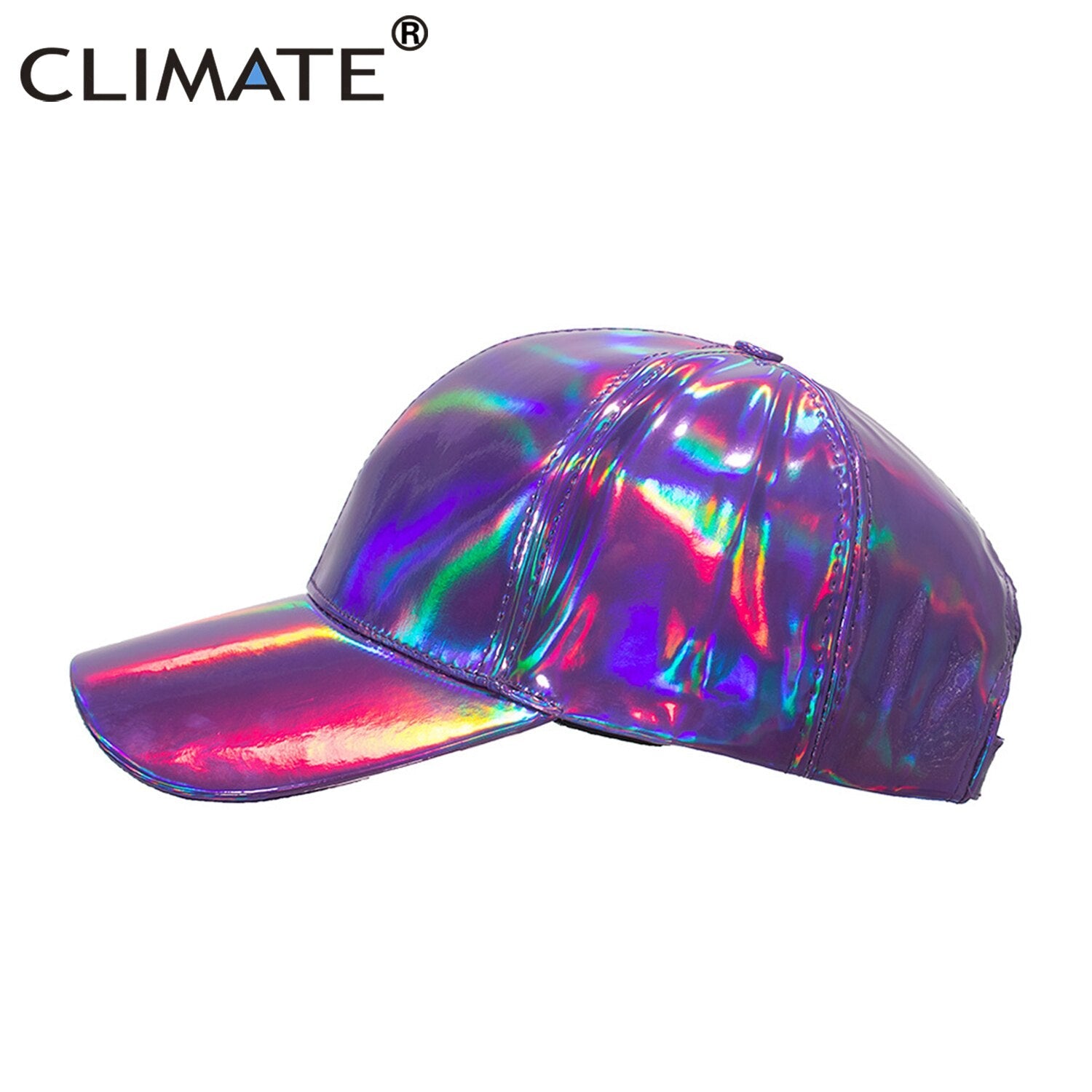 CLIMATE Fashion Colorful Club Party Baseball Cap Back To The Future Cap Street Dancer Hiphop Cool Caps Amazing Baseball Cap