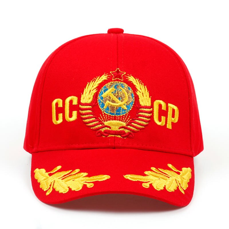 Unisex CCCP / USSR National Emblem Baseball Cap Cotton Snapback Caps Adjustable