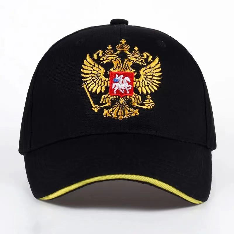 Russia Baseball Caps Russia Badge Embroidery Golf Caps Cotton Snapback Hats Men