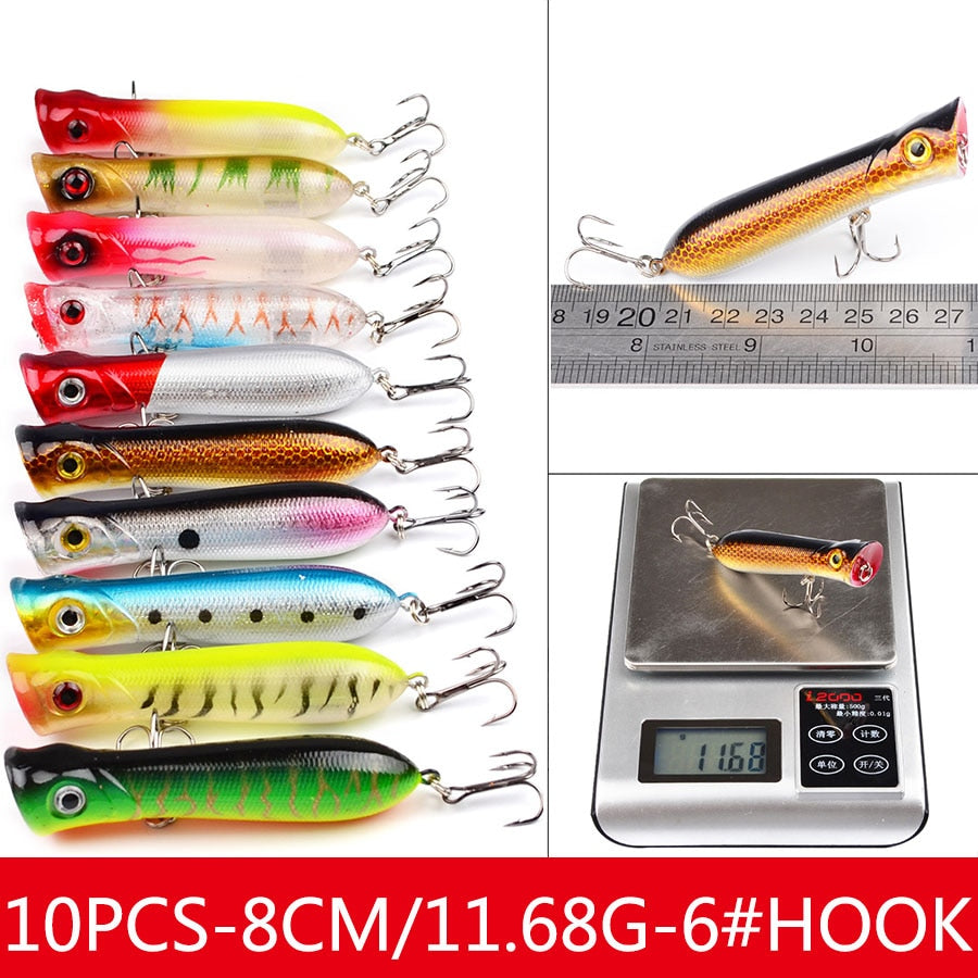 Jerkbait Minnow Hard Baits Fake Crankbait Fishing Lure Set Of Wobblers For Pike Trolling Tackle Artificial Bait Kit Swimbait Sea