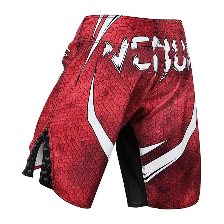 SOTF Mma Shorts Snake Head Boxing Shorts Mma Muay Thai Sanda Boxeo Boy Kickboxing Mma Shorts Fierce Fighting Short Boxing Pants