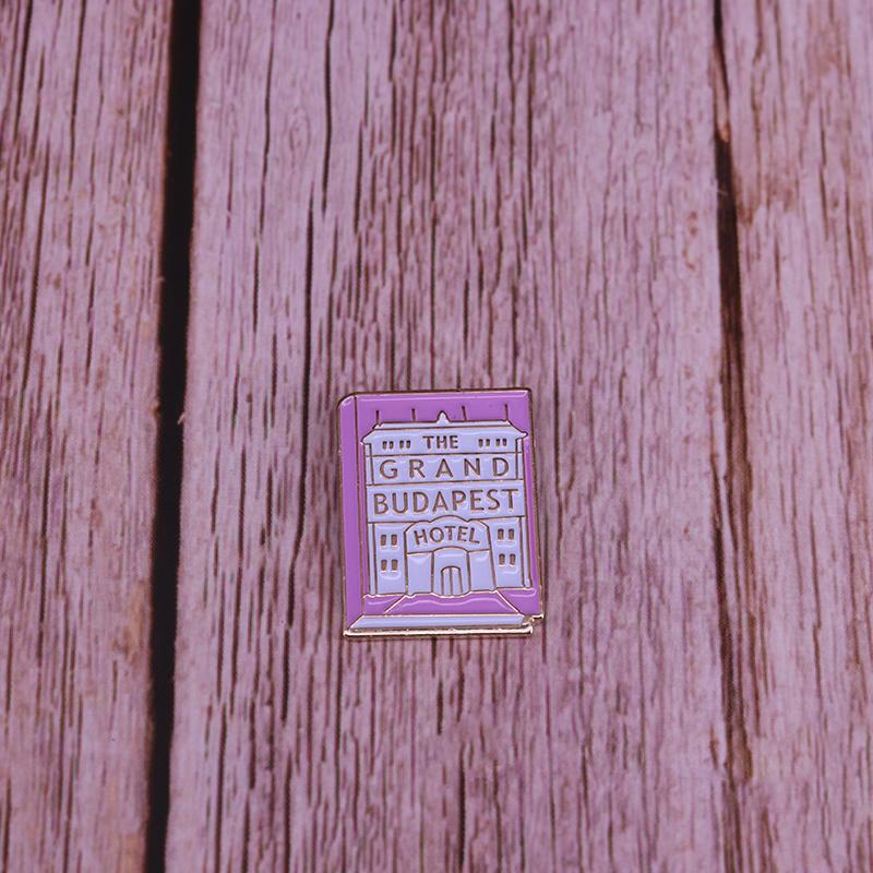 The Grand Budapest Hotel brooch Wes Anderson's film-inspired badge