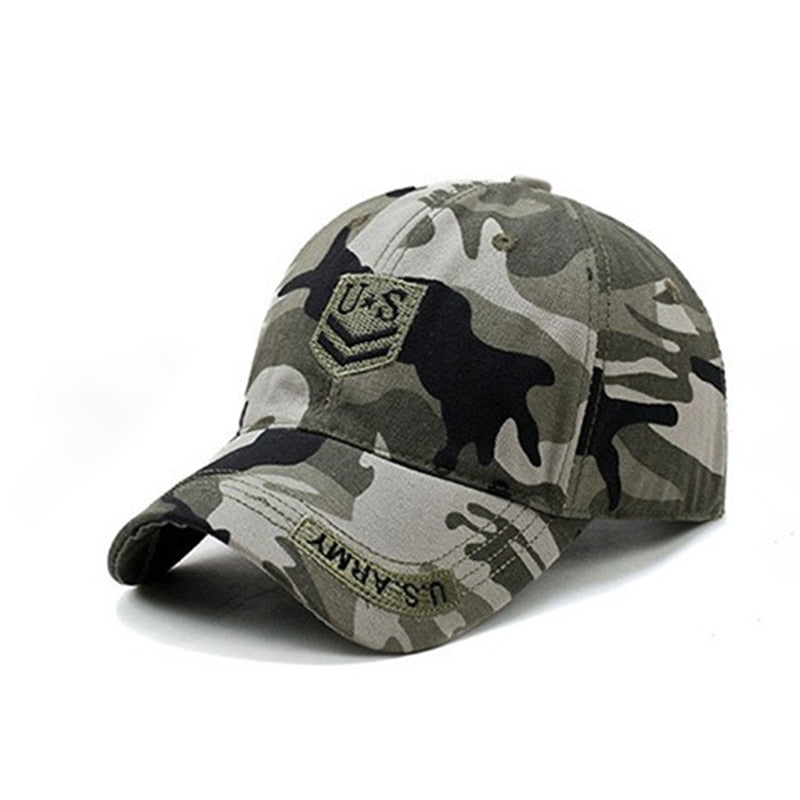 Outdoor sports cap camouflage cap baseball cap simple tactical army camouflage hunting cap hat adult peaked bonnet  gorras  kaws