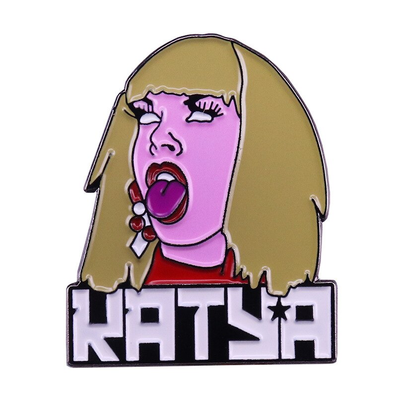 RuPaul Drag Queen Show Katya Brooch