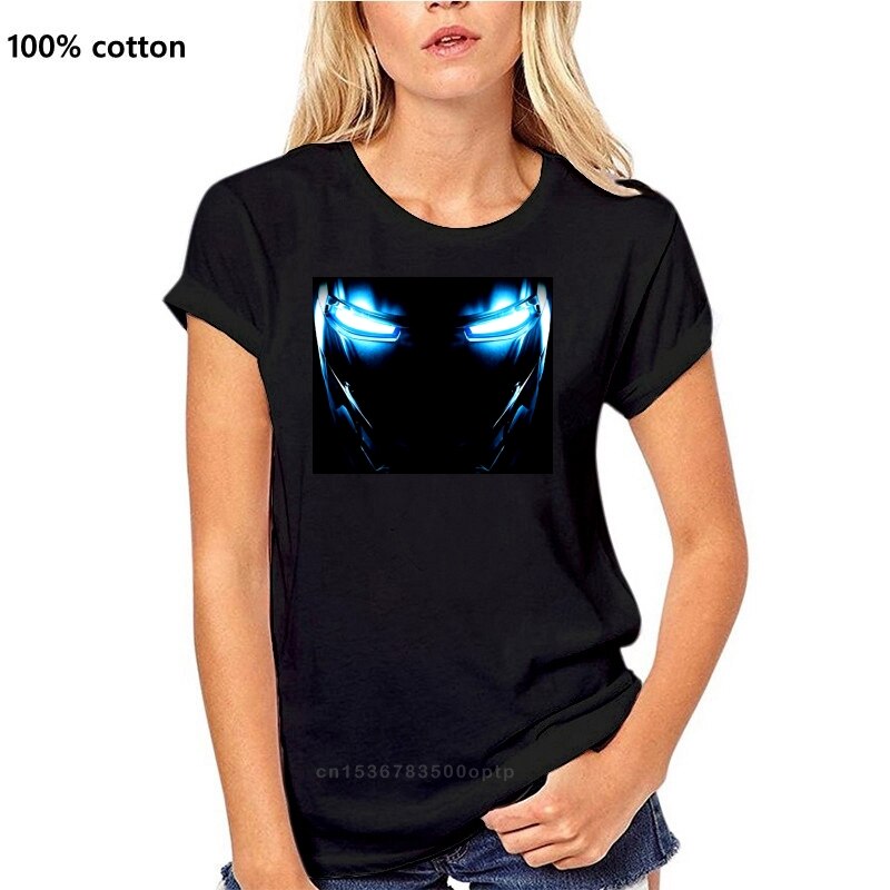 MARK II ARMOR EYES T-SHIRT - Tony Stark Iron Arc Reactor Sign III 3 Man S - 3XL