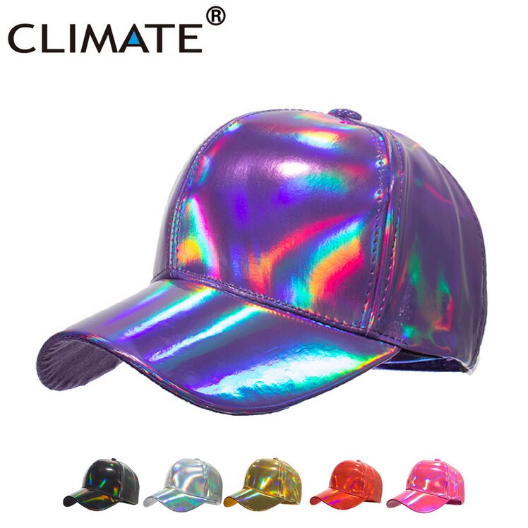 CLIMATE Fashion Colorful Club Party Baseball Cap Back To The Future Cap Street Dancer Hiphop Cool Caps Amazing Baseball Cap