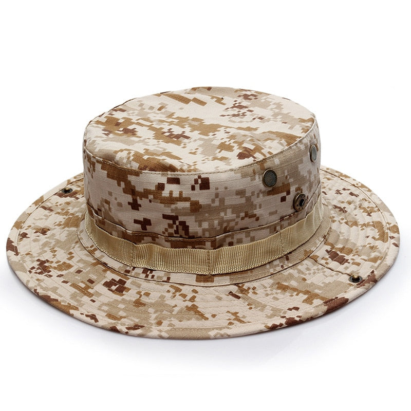 US Army Camouflage BOONIE HAT Thicken Military Tactical Cap Hunting Hiking Climbing Camping MULTICAM HAT 20 Color KA056