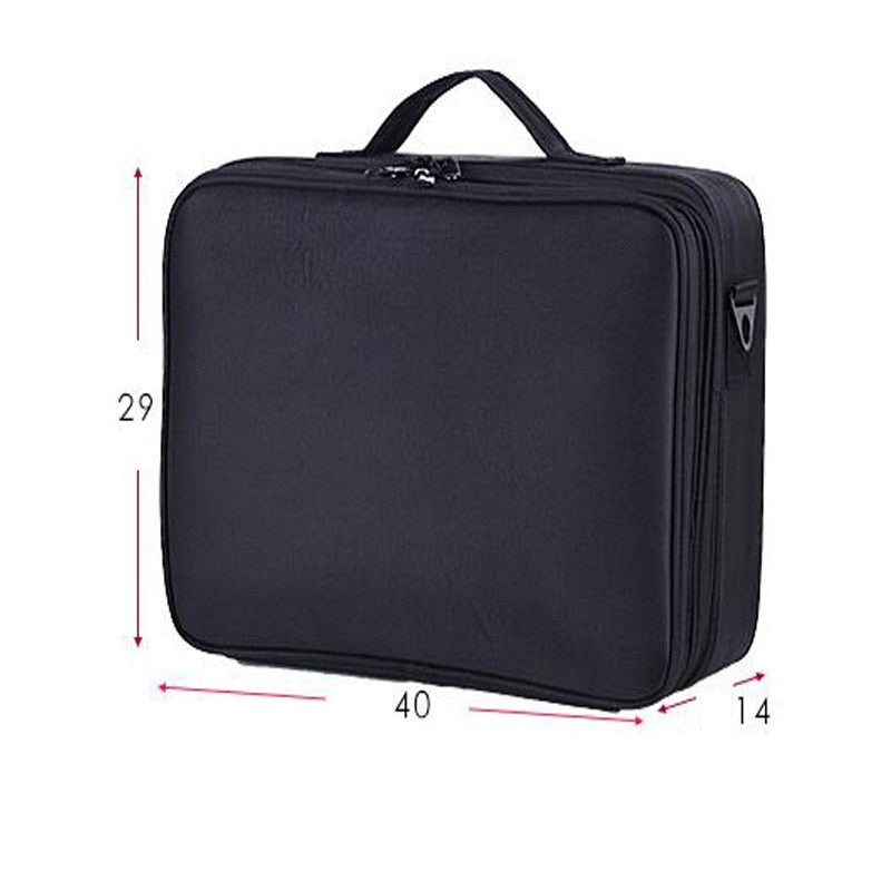 Large-Capacity, Multi-Function Cosmetic Bag, Single-Shoulder Cosmetic Bag, Tool Storage Bag, Travel Tool Case, Cosmetic Bag