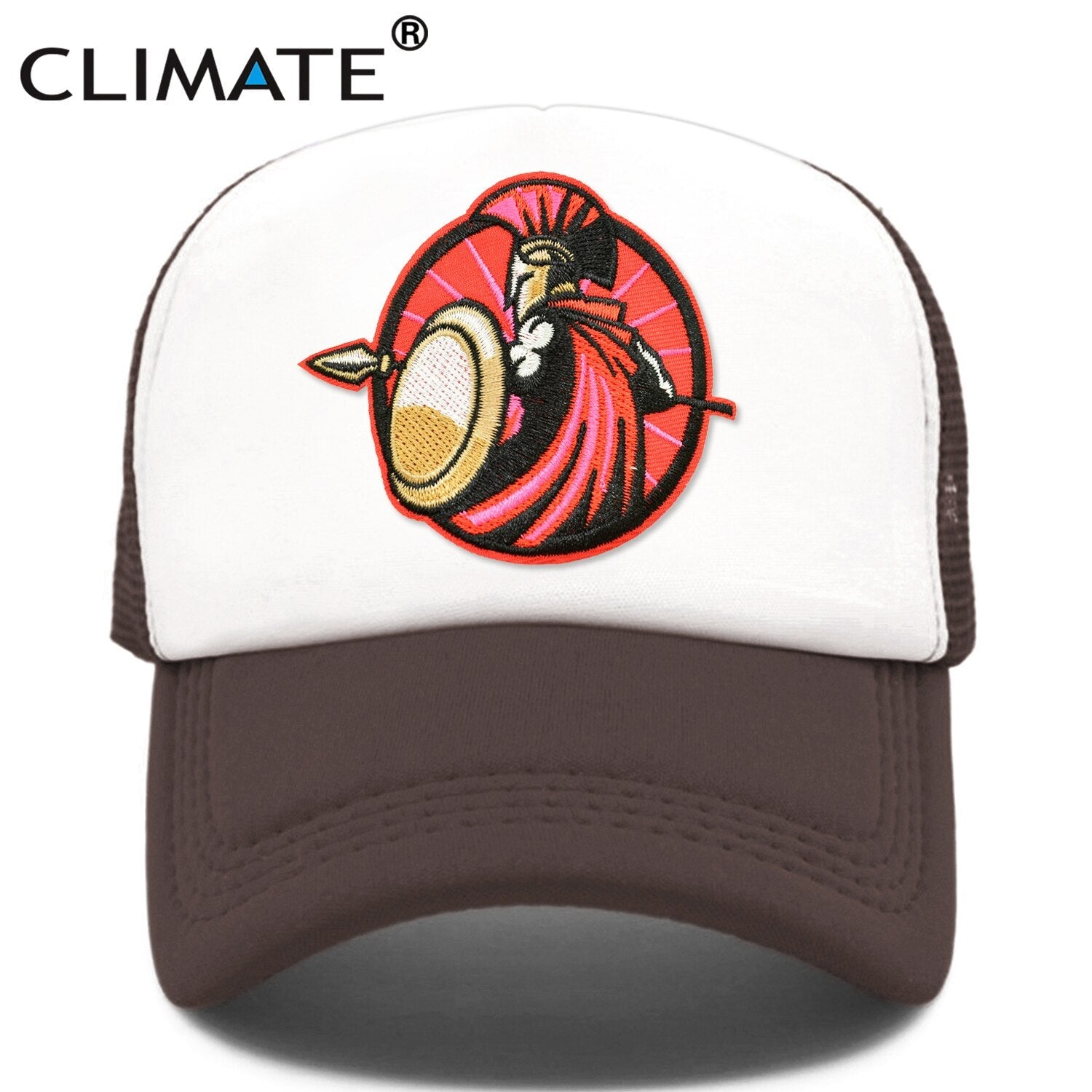 CLIMATE Rome Cap Trucker Baseball Cap Sparta Roman Soldiers Cap Cool Summer Cap