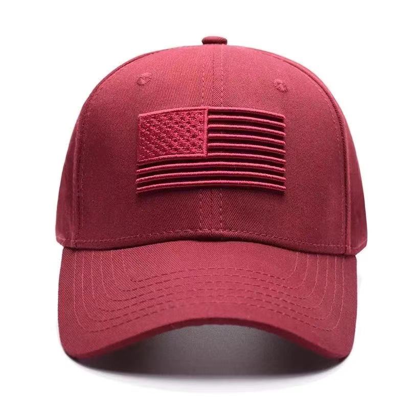 Baseball Cap Fcotton Snapback Hats Outdoor Sports Casual Golf Caps or Men Summer Usa Flag Embroidery Dad Hats Tactical Gorras