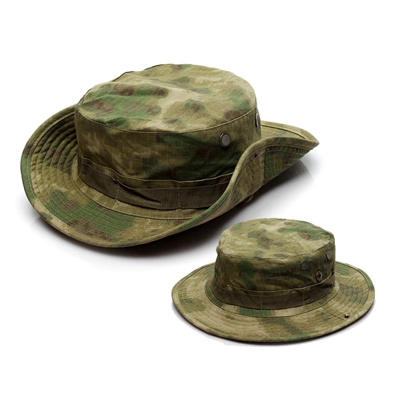 Multicam Boonie Hat Military Camouflage Bucket Hats Army Hunting Outdoor Hiking