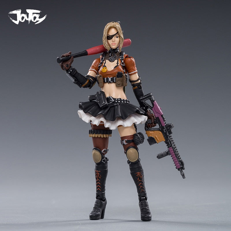 JOYTOY 1/18 CF action figure female soldier in-game Cross Fire(CF) model Toys 4pcs/set