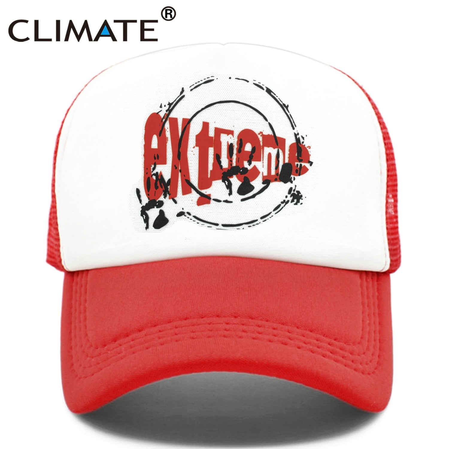 CLIMATE Extreme Trucker Cap Men Extremes Extreme Sport Sports Cap Youth Summer Cool Mesh Cap Hip Hop Cap Dad Hats