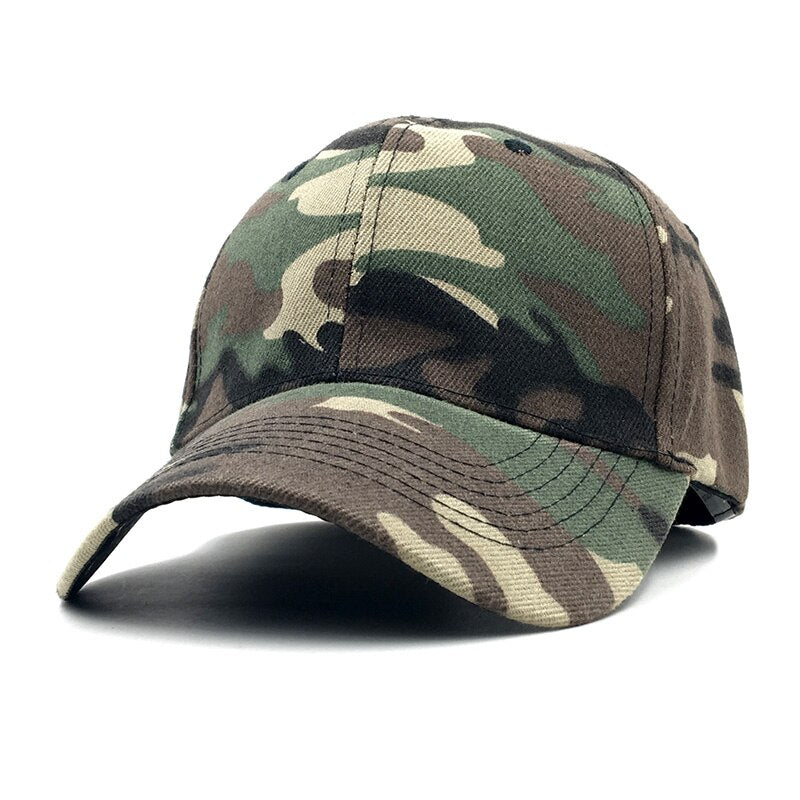 Snapback Adjustable Unisex Army Camouflage Camo Cap Casquette Hat Baseball Cap Men Women Casual Desert Hat Marshmello