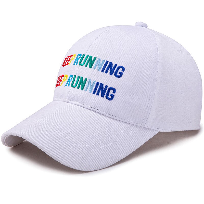 CLIMATE Running Run Keep Run Sport Cap Hat In Summer Cotton Black Sun Visor Sun