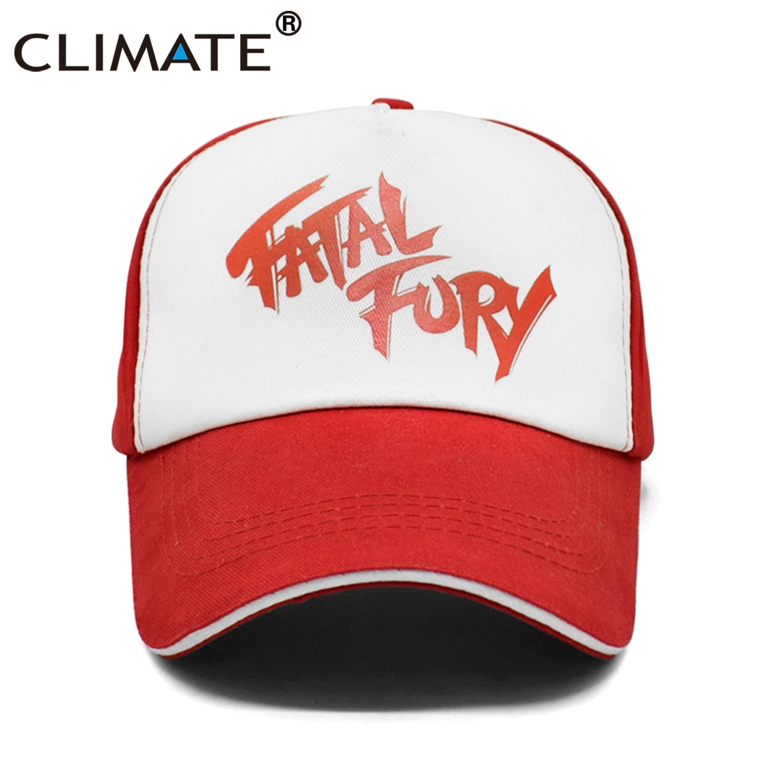 CLIMATE Terry Bogard Cap Hat Trucker Cap Cosplay Coser Cotton Cap Hat Caps for Men Cosplay