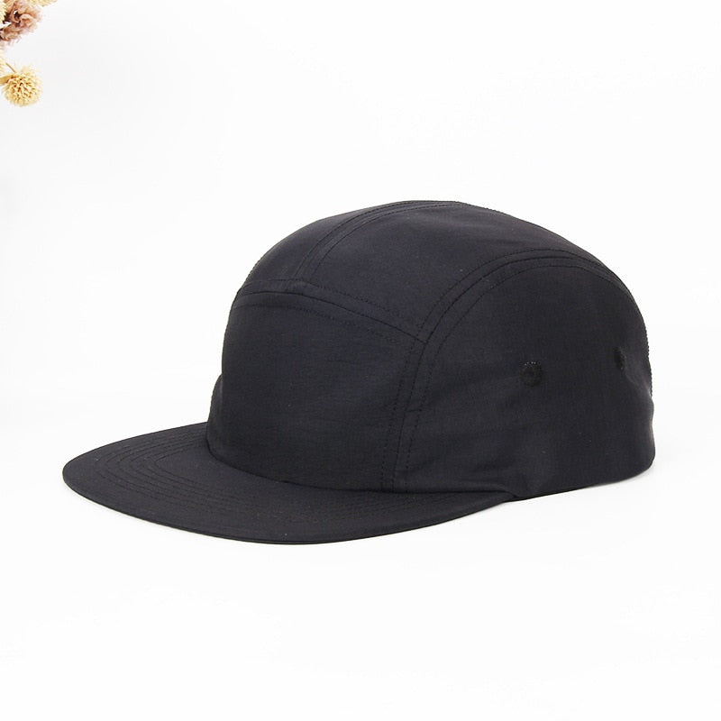 Cotton Five Panel Baseball Cap Casquette Plate Snapback Caps Bone Cappello Con Orecchie Che Si Muovon Hip Hop Hats For Men Women