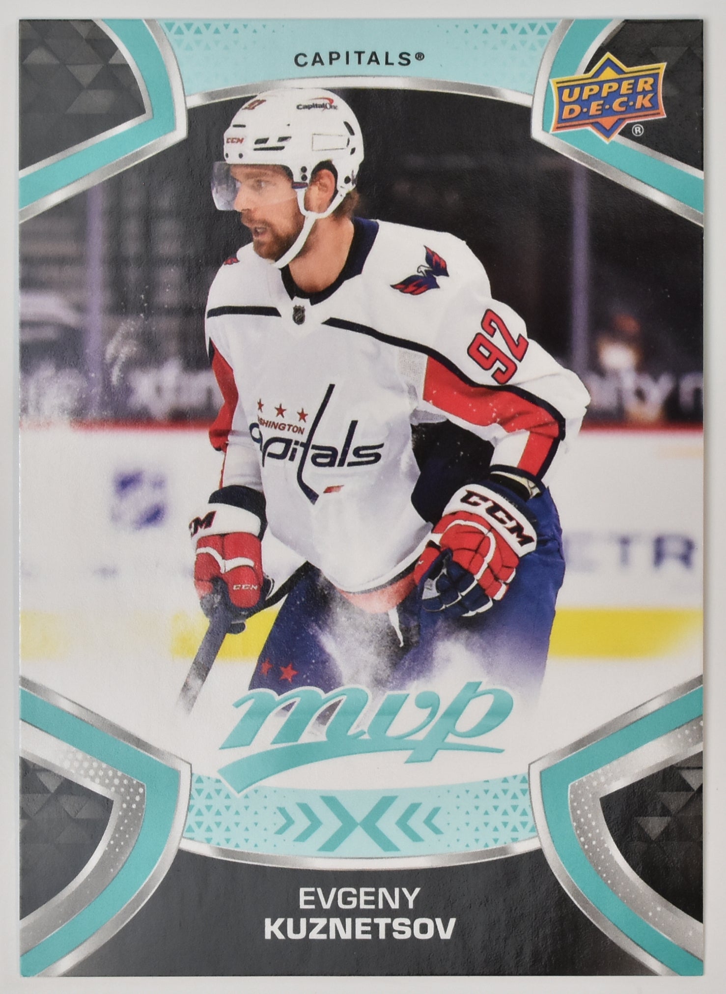 Evgeny Kuznetsov Capitals 82 MVP NHL Hockey Card Upper Deck 21 Mint