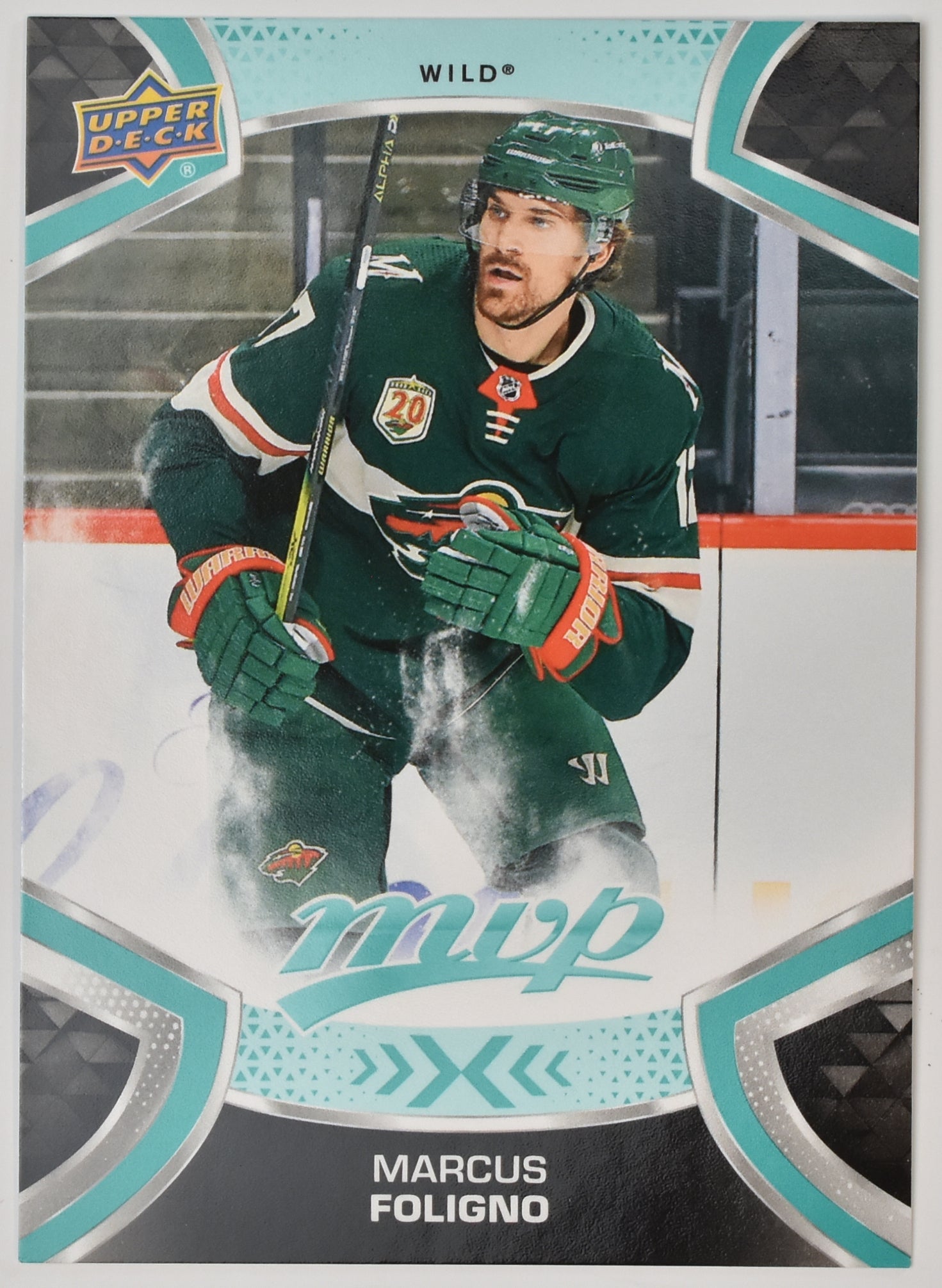 Marcus Foligno 117 Minnesota Wild MVP NHL Hockey Card Upper Deck 21-2022 Mint