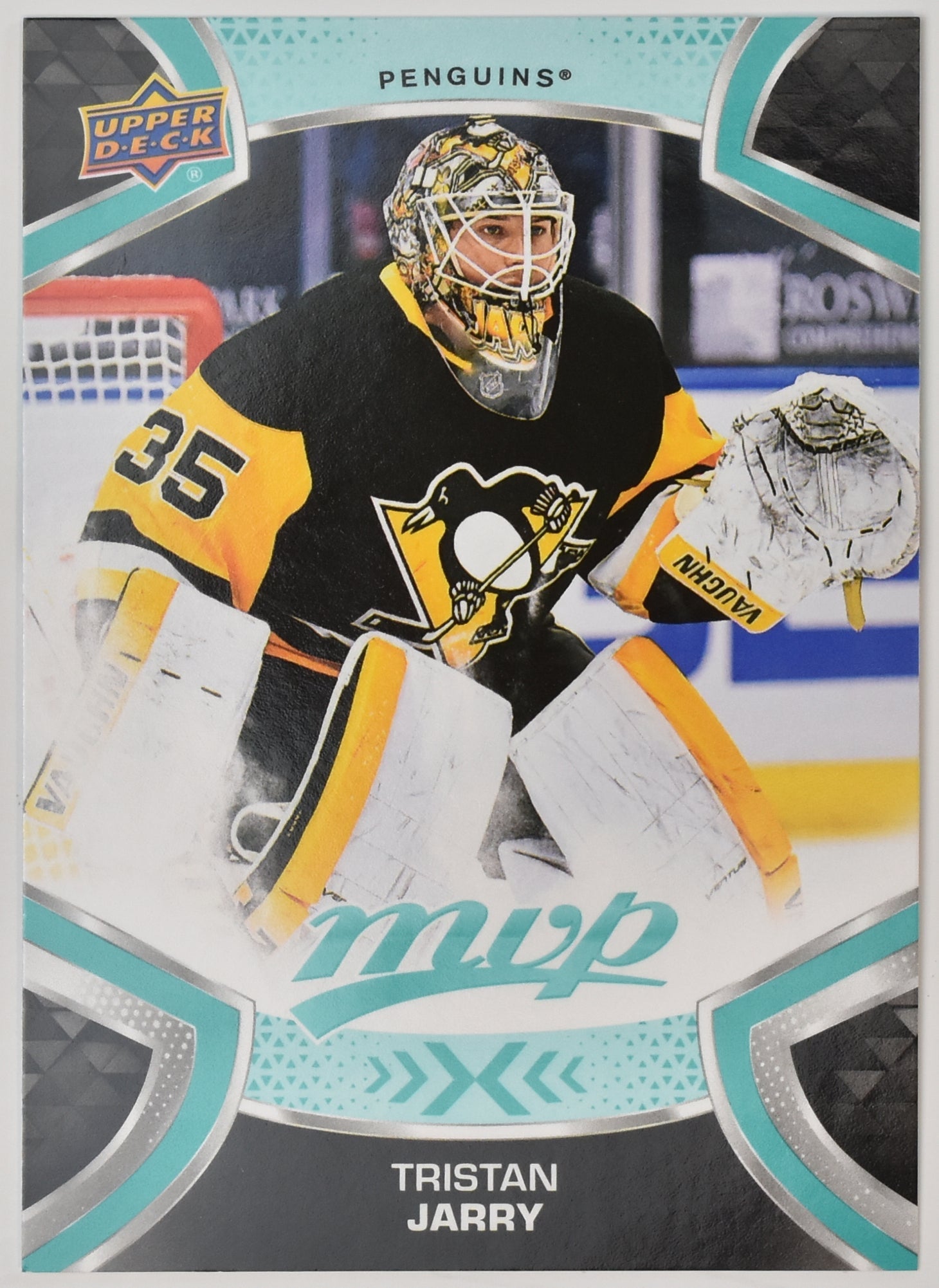 Tristan Jarry 153 MVP NHL Hockey Card Upper Deck 2021-2022