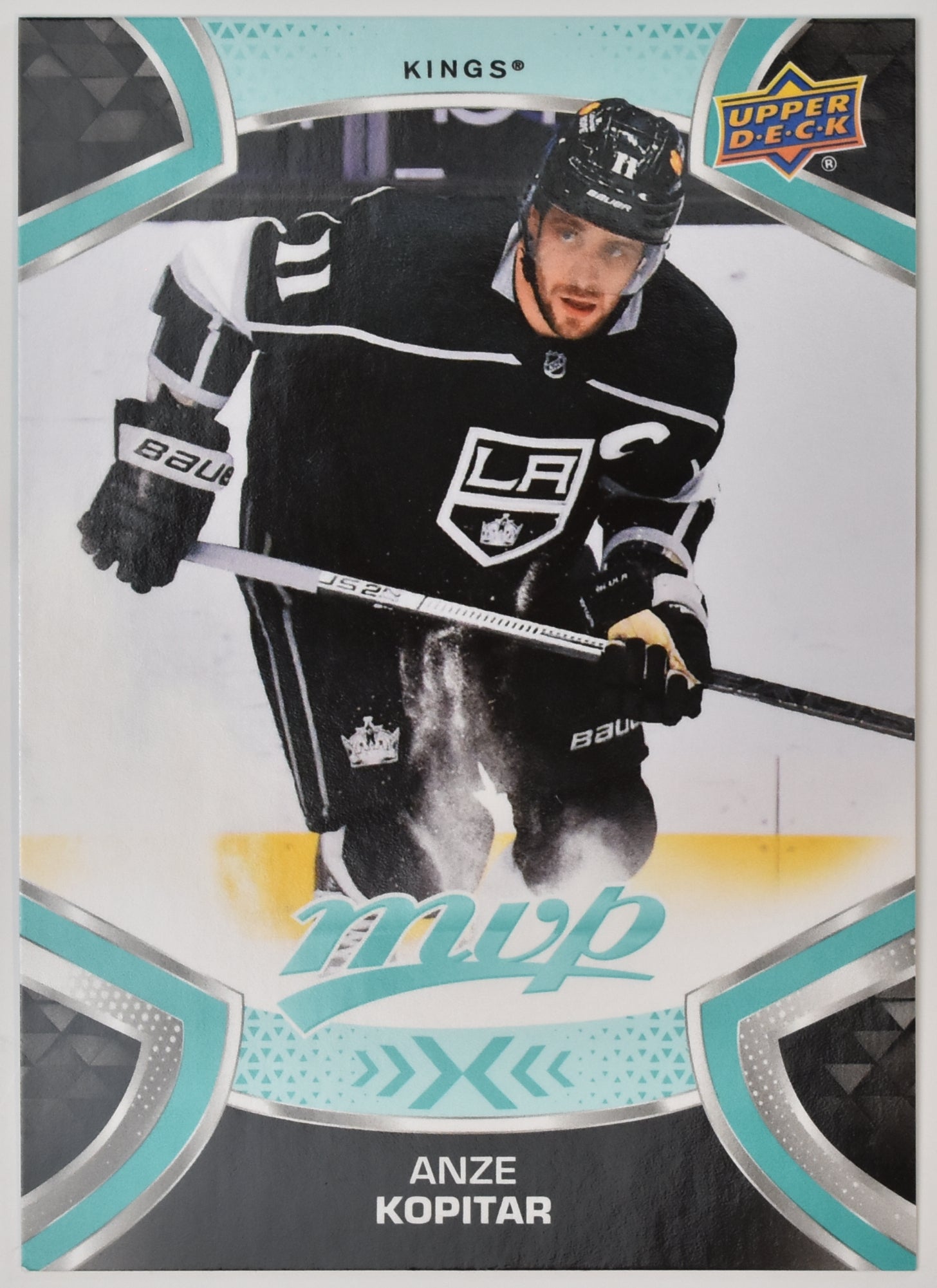 Anze Kopitar 11 LA KINGs MVP NHL Hockey Card Upper Deck 2021-2022