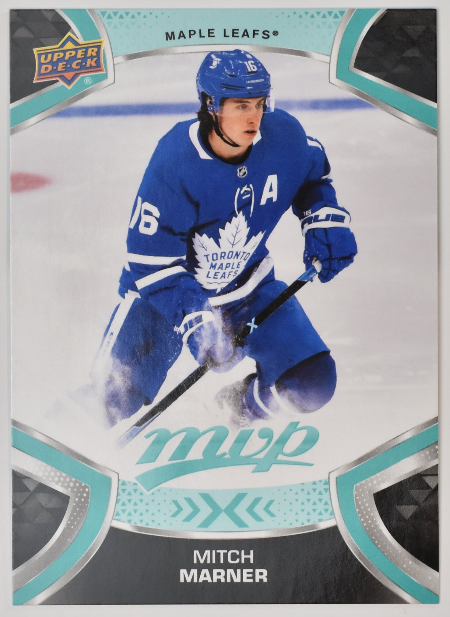 Mitch Marner 2 Toronto Maple Leafs MVP NHL Hockey Card Upper Deck 21-22 Mint