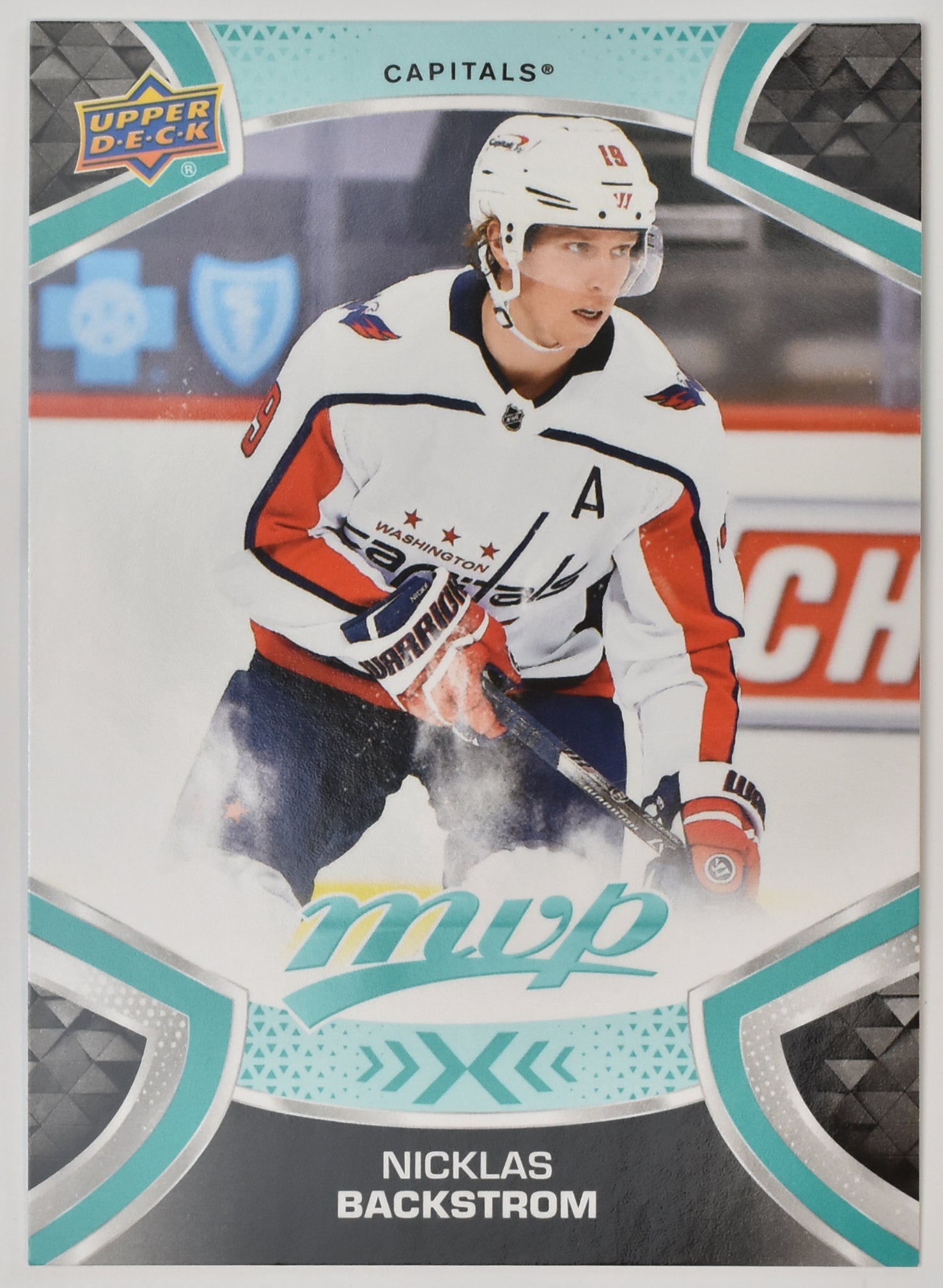 Nicklas Backstorm 119 Capitals MVP NHL Hockey Card Upper Deck 2021-2022 Mint