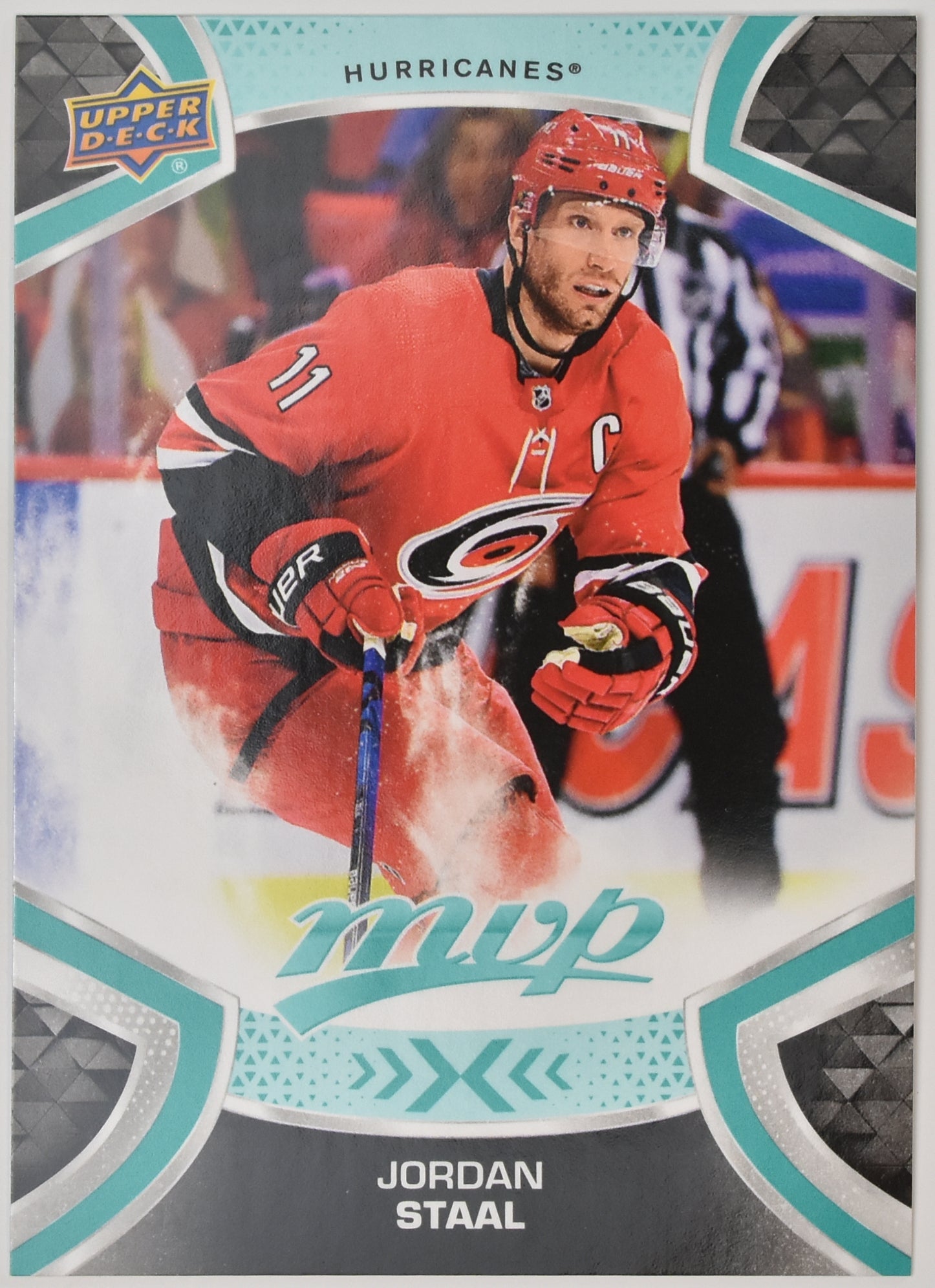 Jordan Staal 101 MVP NHL Hockey Card Upper Deck 21-2022 Mint