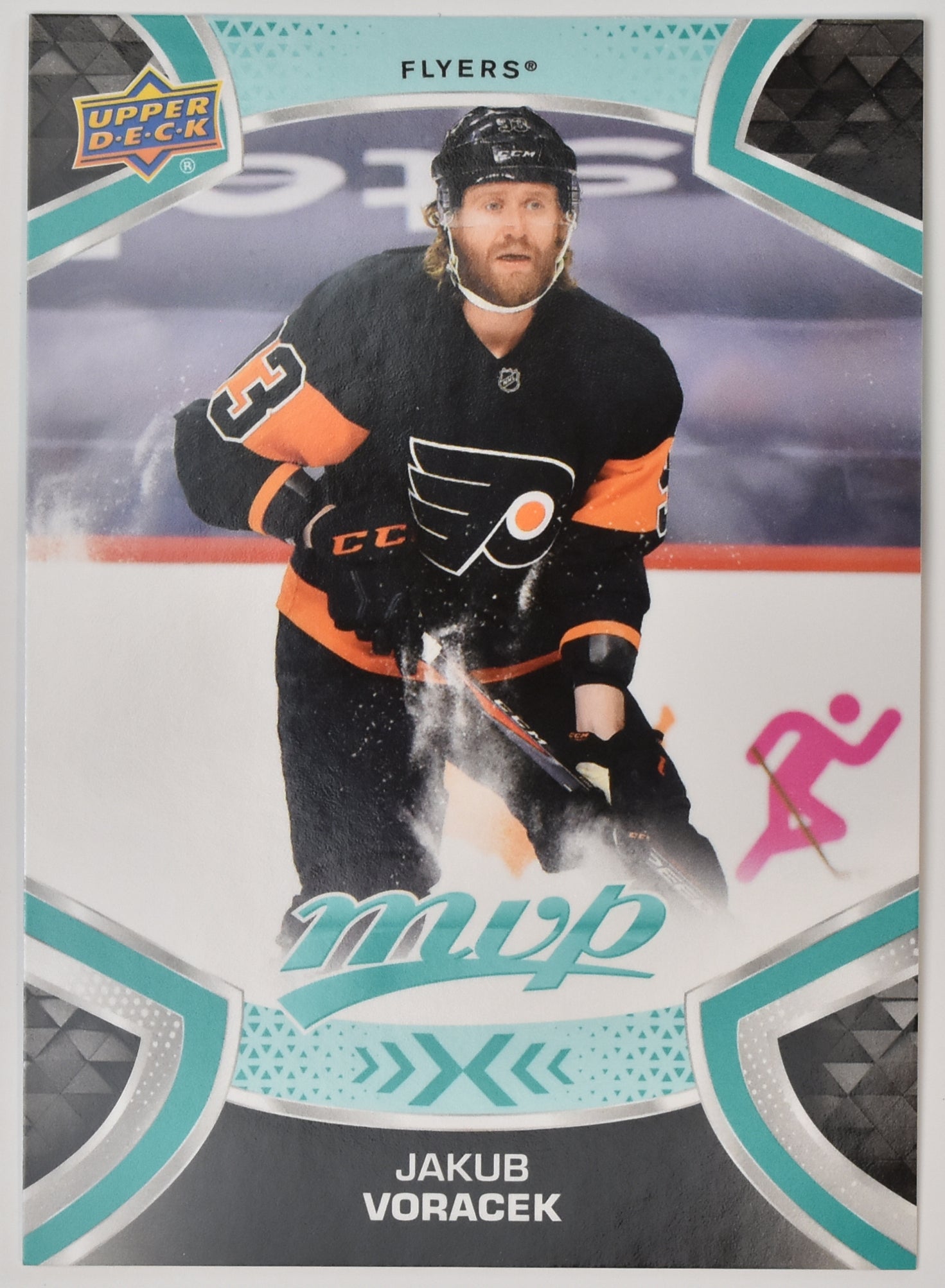 Jakub Voracek 171 Flyers MVP NHL Hockey Card Upper Deck 21 Mint