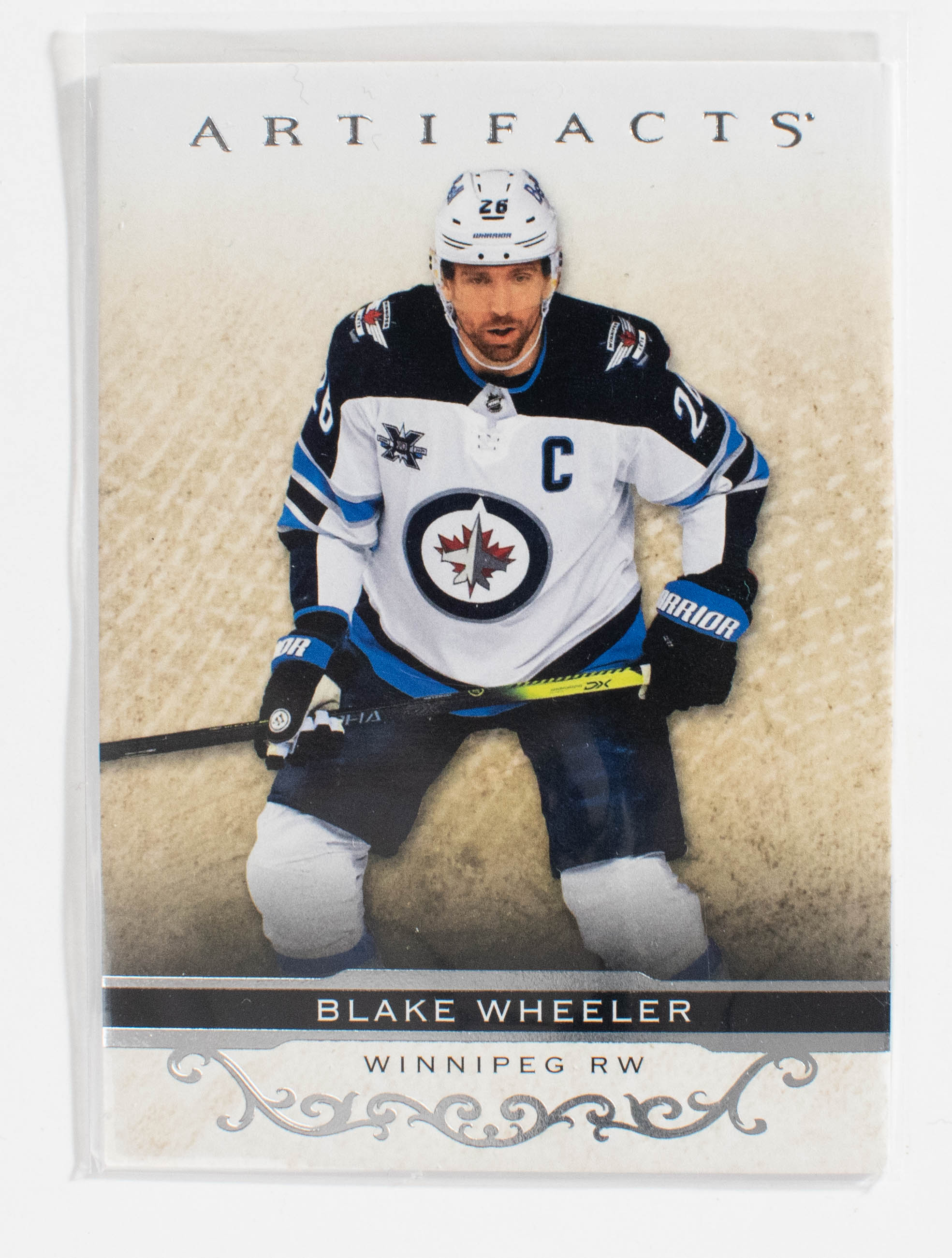 Blake Wheeler 45 Artifacts Hockey Winnipeg 21-22 UD