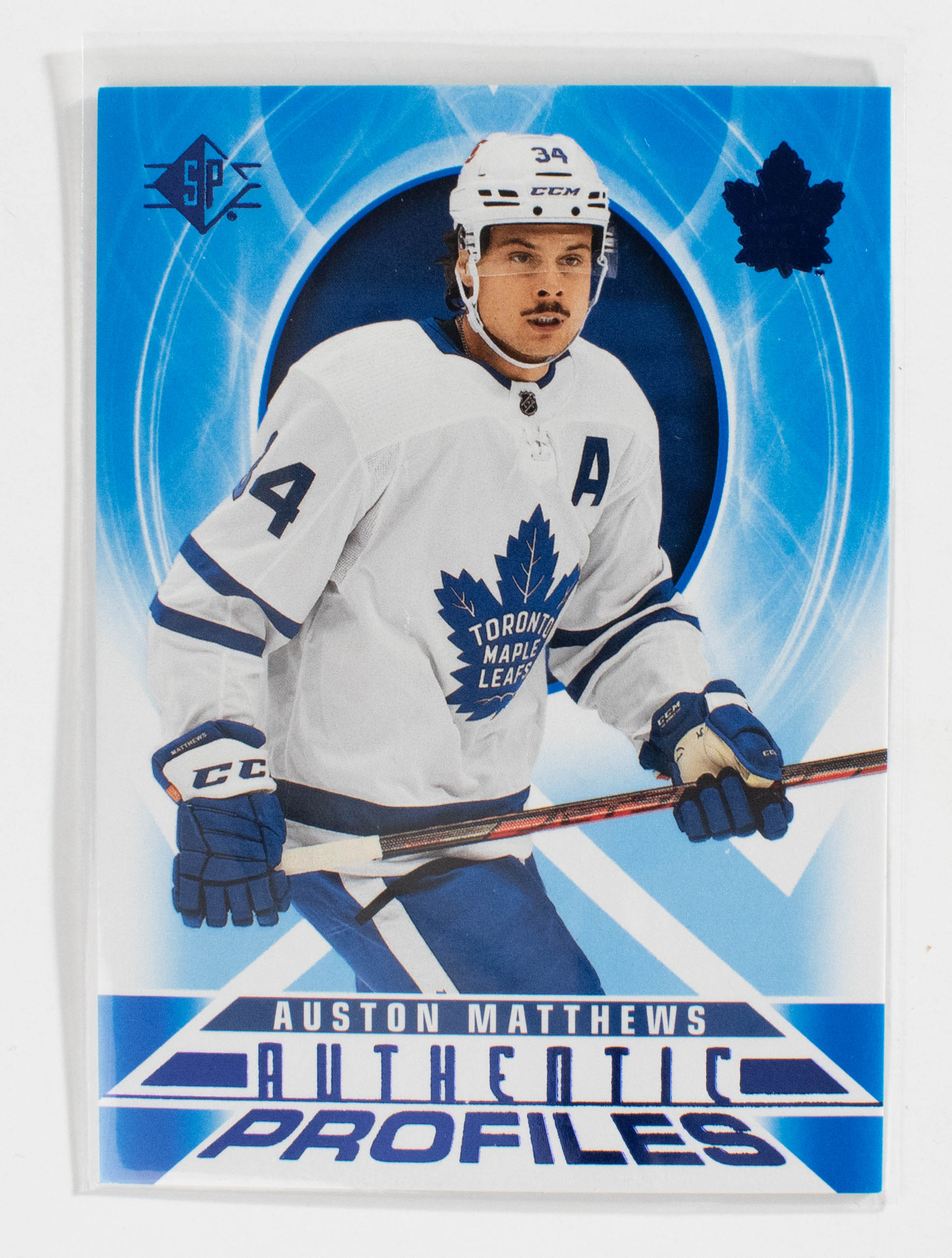 Auston Matthews AP-20 SP Authentics 2021 Hockey Profiles