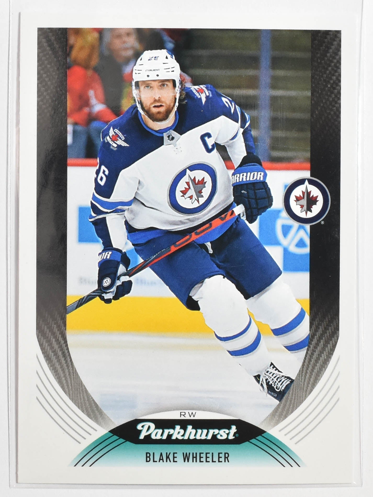 Blake Wheeler 17 Winnipeg Jets Parkhurst Upper Deck Hockey 2020 - 2021