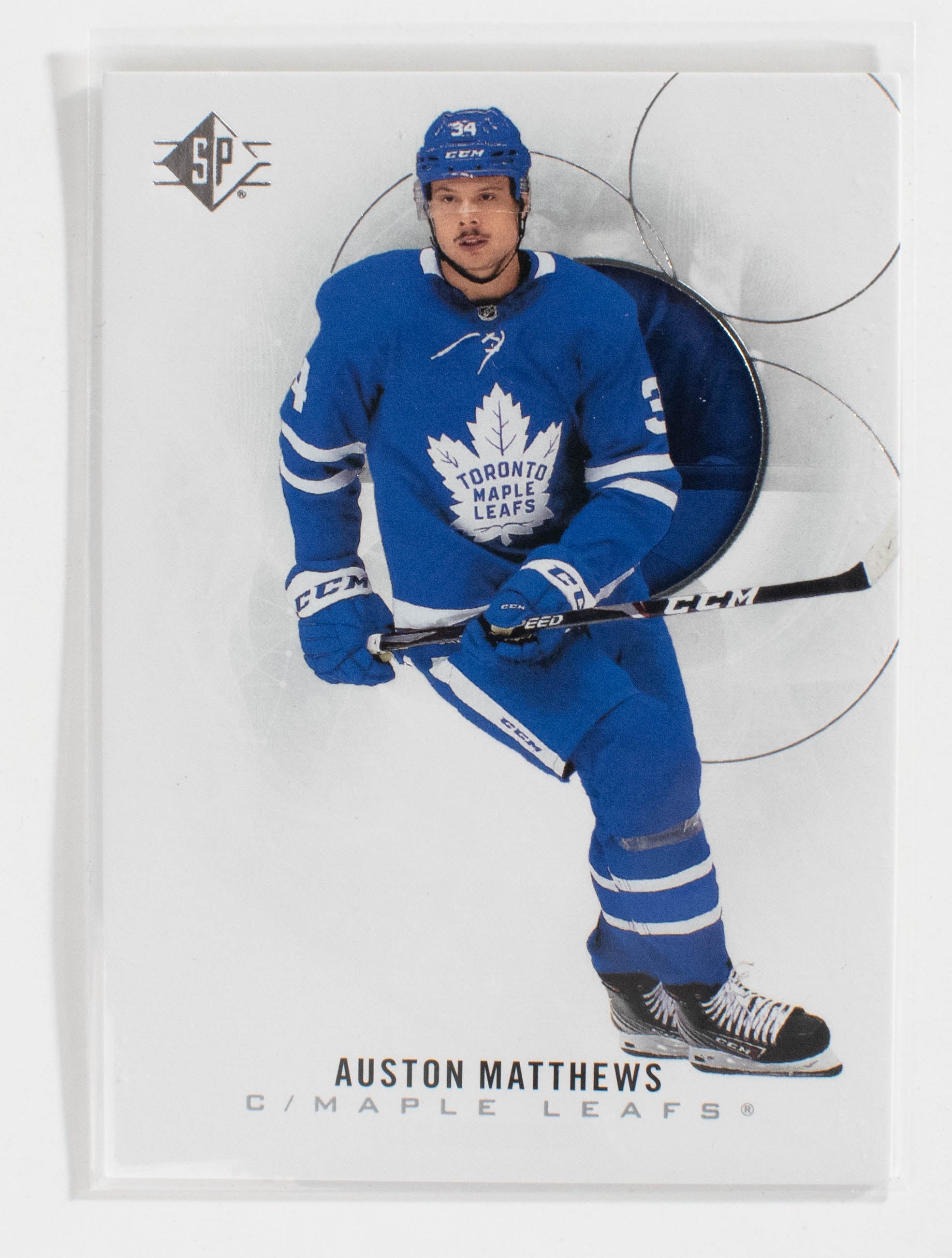 Austin Matthews 58 Maple Leafs SP Hockey UD 20-21