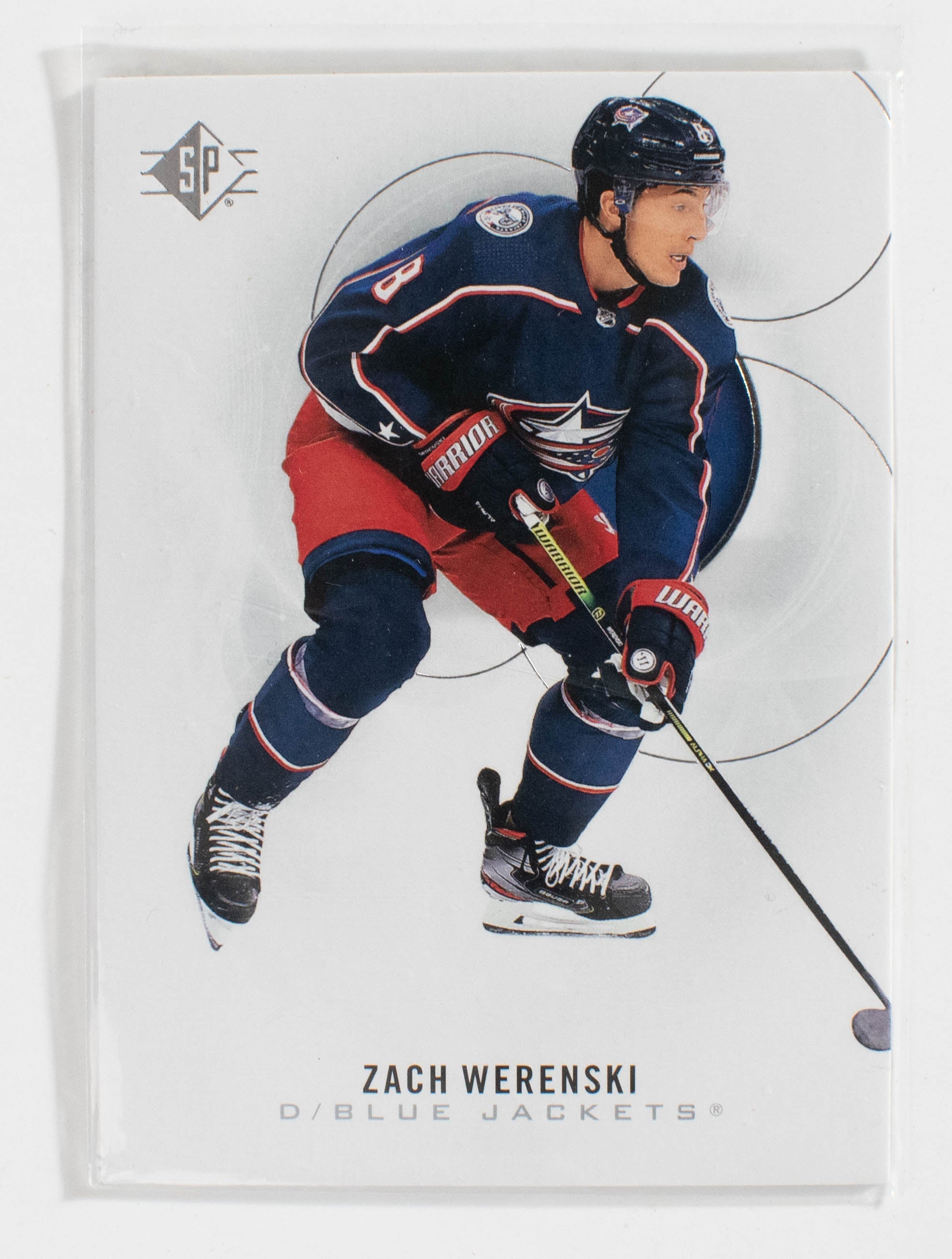 Zach Werenski 88 SP Hockey 20-21 UD Blue Jackets