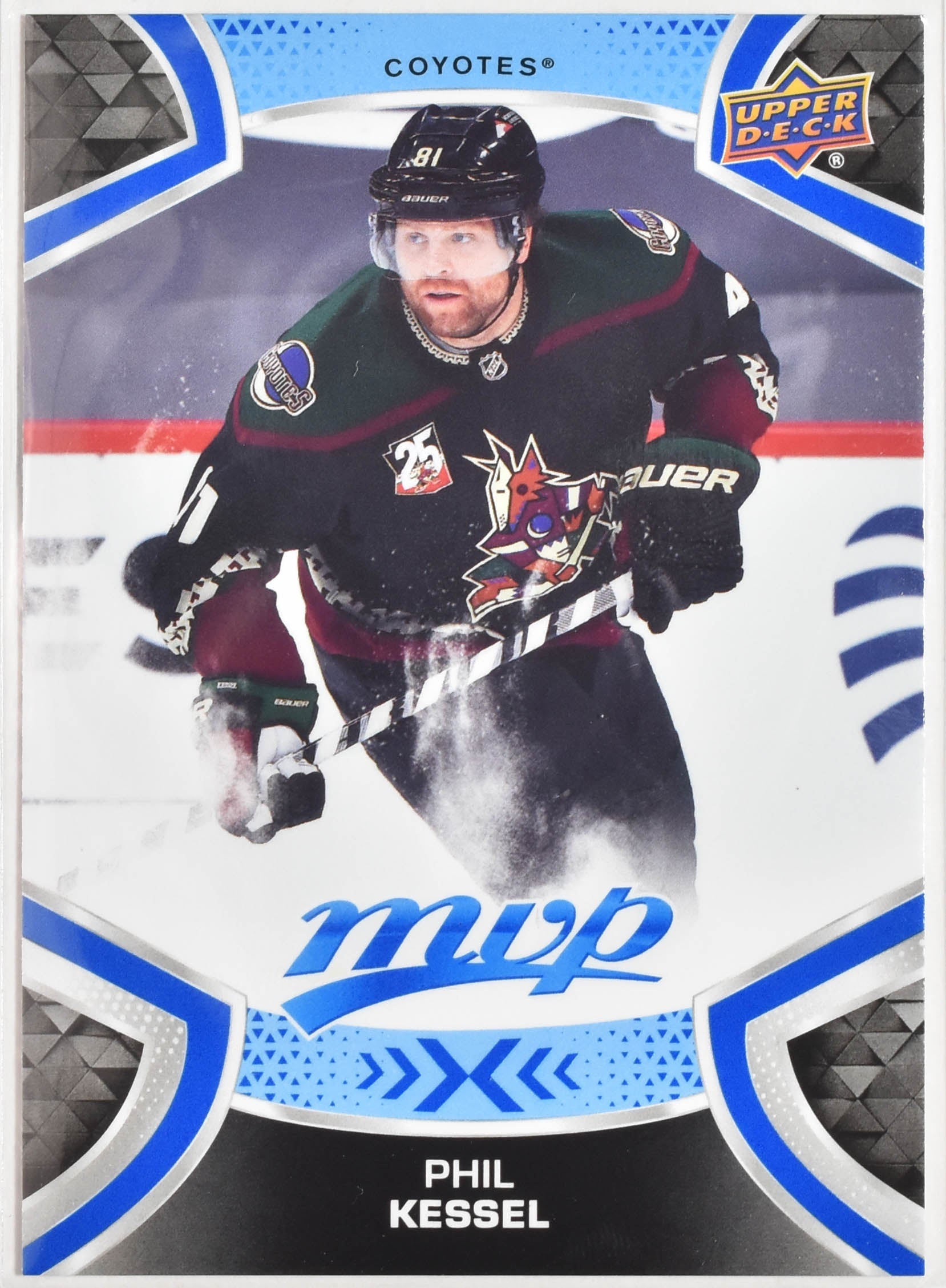 Phil Kessel 181 Arizona Coyotes MVP Upper Deck 2021 Hockey