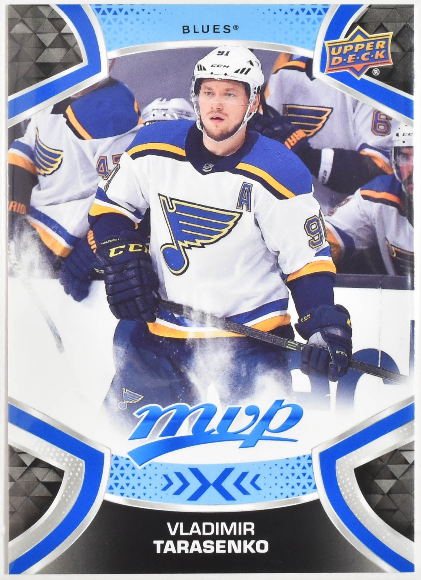 Vladimir Tarasenko 191 MVP NHL Hockey Card Upper Deck 2021-2022