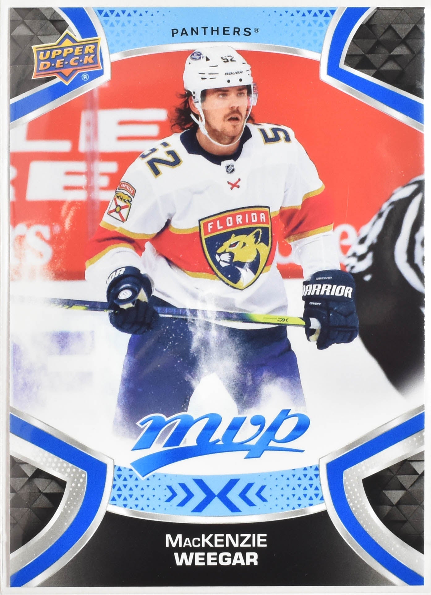 Mackenzie Weegar 104 Florida Panthers MVP Upper Deck 2021 Hockey