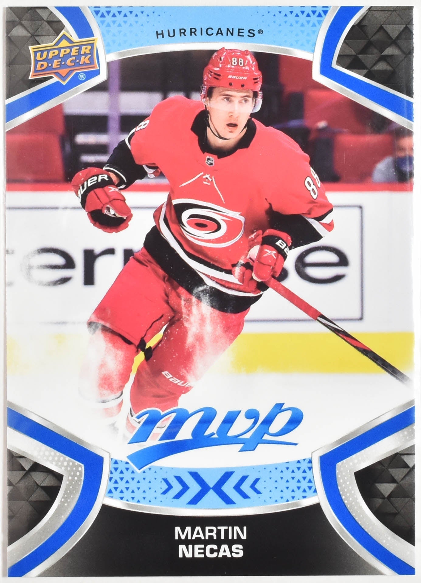 Martin Necas 174 Carolina Hurricanes MVP Upper Deck 2021 Hockey