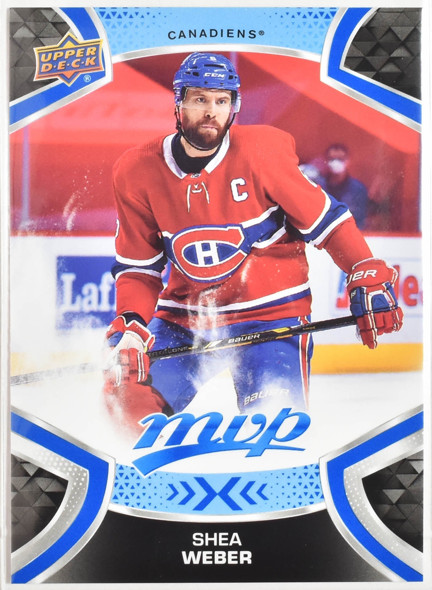 Shea Weber 106 Montreal Canadiens MVP Upper Deck 2021 Hockey