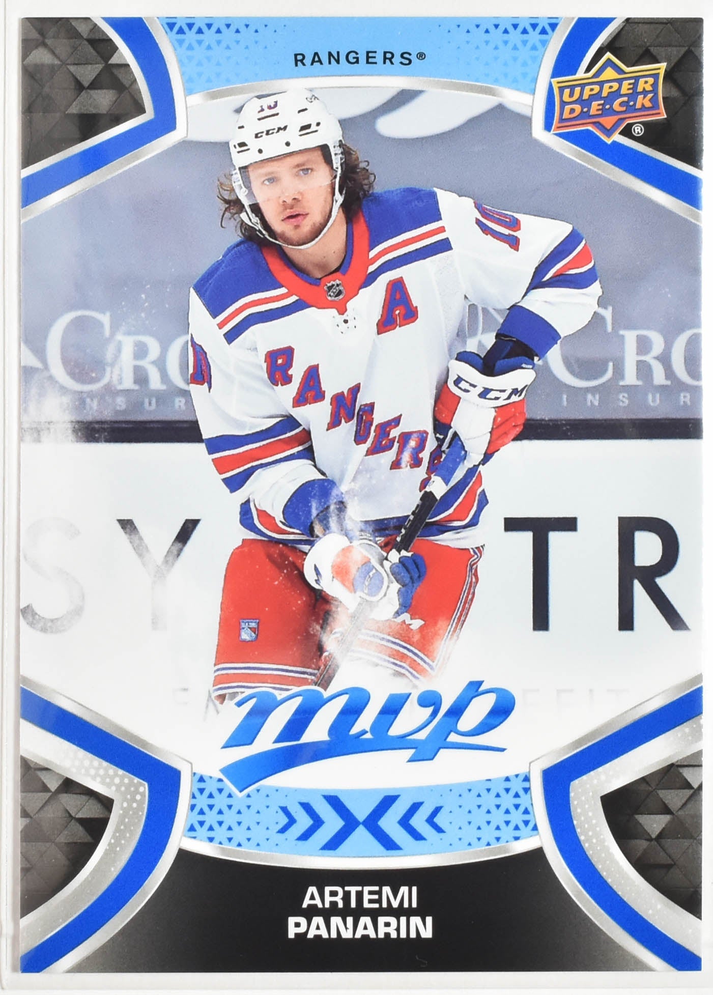 Artemi Panarin 136 New York Rangers MVP Upper Deck 2021 Mint