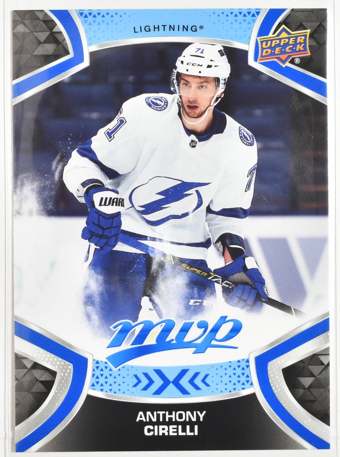 Anthony Cirelli 149 Lightening MVP NHL Hockey Card Upper Deck 2021-2022